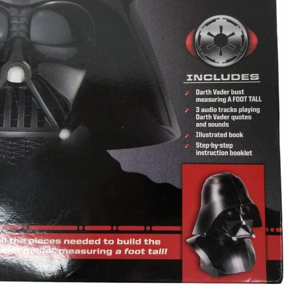 Star Wars Build Darth Vader Bust 12 Inches Tall - Picture 6 of 10